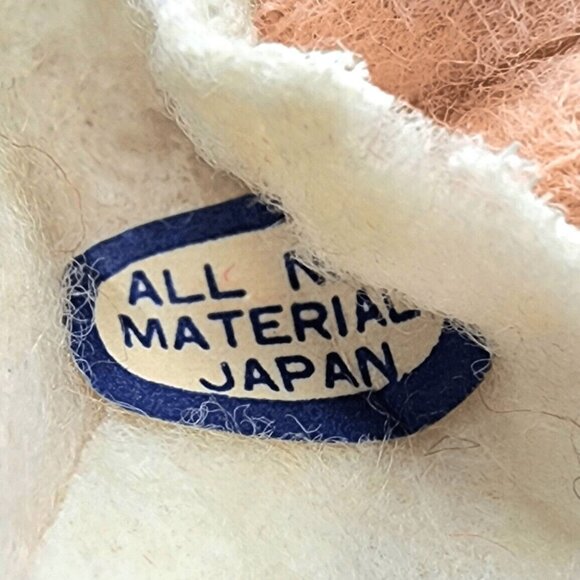 Vintage 1950s Pixie Angel Knee Hugger Ornament Tulle Wings Sleepy Eyes Japan - Picture 11 of 11